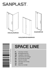 SANPLAST SPACE Série Instructions De Montage