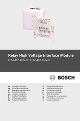 Bosch FLM-420-RHV-S Guide D'installation