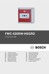 Bosch FMC-420RW-HSGRD Guide D'installation