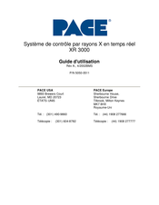 Pace XR 3000 Guide D'utilisation