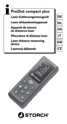 Storch ProDist compact plus Mode D'emploi