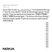 Nokia Go Earbuds2+ Guide De Démarrage Rapide