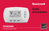 Honeywell RTH6300B Guide D'installation