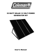 Coleman 55 WATTS Notice D'utilisation