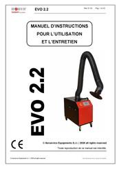 Aerservice Equipments EVO 2.2 Instructions De L'utilisateur