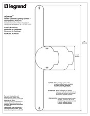 Legrand adorne ALLNLED Notice D'installation