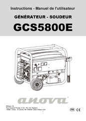 Anova GCS5800E Manuel De L'utilisateur