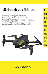 Overmax X-bee drone 9.5 fold Manuel De L'utilisateur