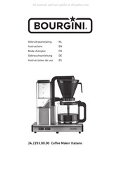 Bourgini 24.2253.00.00 Mode D'emploi