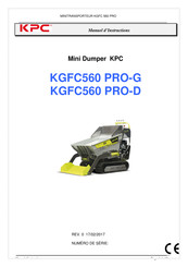 KPC KGFC560 PRO-G Manuel D'instructions