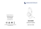 Grandstream GUV3050 Guide D'utilisation Rapide