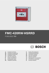 Bosch F.01U.012.780 Guide D'installation