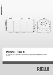 Riello TAU 1750 N Instructions