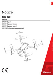 GRAUPNER Alpha 110 Q Notice