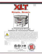 XLT Ovens H3E-3255 Série Manuel D'installation Et Fonctionnement