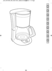 Moulinex CM151870 Mode D'emploi