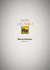 Zvork VOLT CB-1 Manuel Utilisateur