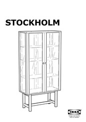 IKEA STOCKHOLM Mode D'emploi