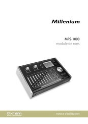 Thomann Millenium MPS-1000 Notice D'utilisation