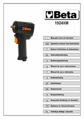 Beta 1924XM Notice D'utilisation Et Instructions