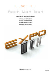 EXPO Mod H Manuel D'instructions