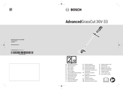 Bosch AdvancedGrassCut 36V-33 Notice Originale