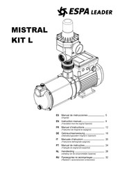 ESPA LEADER MISTRAL KIT L Manuel D'instructions