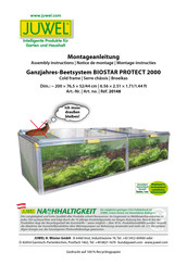 Juwel BIOSTAR PROTECT 2000 Notice De Montage