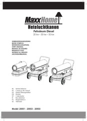 MaxxHome 20553 Mode D'emploi