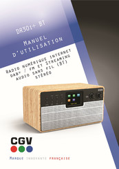 CGV DR30i+BT Manuel D'utilisation