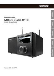 Noxon iRadio M110+ Guide Rapide