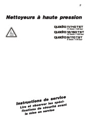 Kränzle quadro 9/170 TST Instructions De Service
