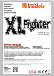 df models XL Fighter BL Brushless Mode D'emploi
