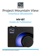 Kali MV-BT Guide De L'utilisateur