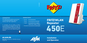 AVM FRITZ!WLAN Repeater 450E Mode D'emploi