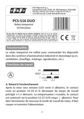 F&F PCS-516 DUO Fonctionnement