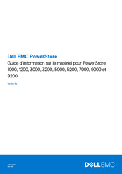 Dell EMC PowerStore 3000 Guide D'information