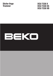 Beko DCU 7330 XS Mode D'emploi