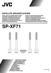 Jvc SP-XF71 Manuel D'instructions