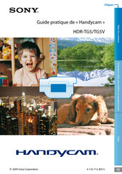 Sony Handycam HDR-TG5V Guide Pratique