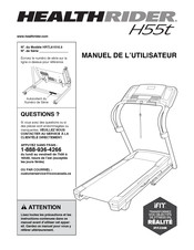 Healthrider H55t Manuel De L'utilisateur