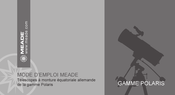 Meade GAMME POLARIS Mode D'emploi