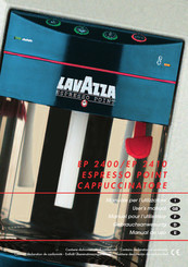 LAVAZZA EP 2410 Espresso Point Cappuccinatore Manuel Pour L'utilisateur