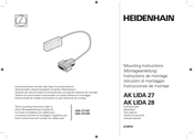 HEIDENHAIN AK LIDA 27 Instructions De Montage