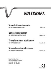 VOLTCRAFT AT-50 NV Notice D'emploi