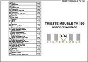 LIGNE MEUBLE TV 150 Notice De Montage