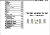 LIGNE MEUBLE TV 195 Notice De Montage