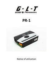 G-L-T PR-1 Notice D'utilisation