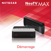 NETGEAR NeoTV MAX Démarrage