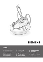 Siemens TS14420/01 Notice D'utilisation